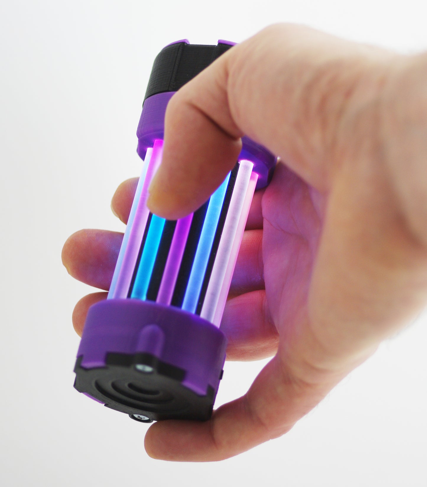 Warp Lamp - Unique desk or handheld light display toy
