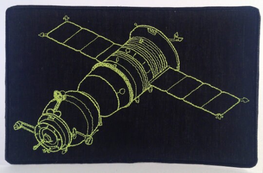 BIG Soyuz TM custom embroidered UV patch
