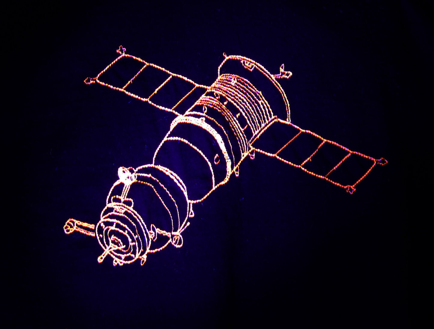 UV reactive Soyuz embroidered T-shirt (Unisex)