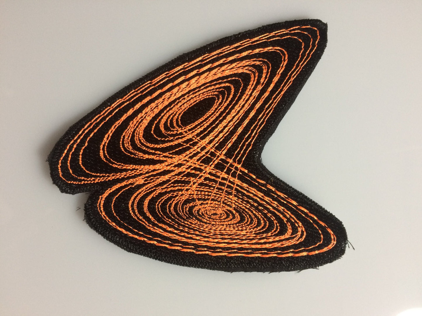 UV Reactive Lorenz Attractor Embroidered Patch