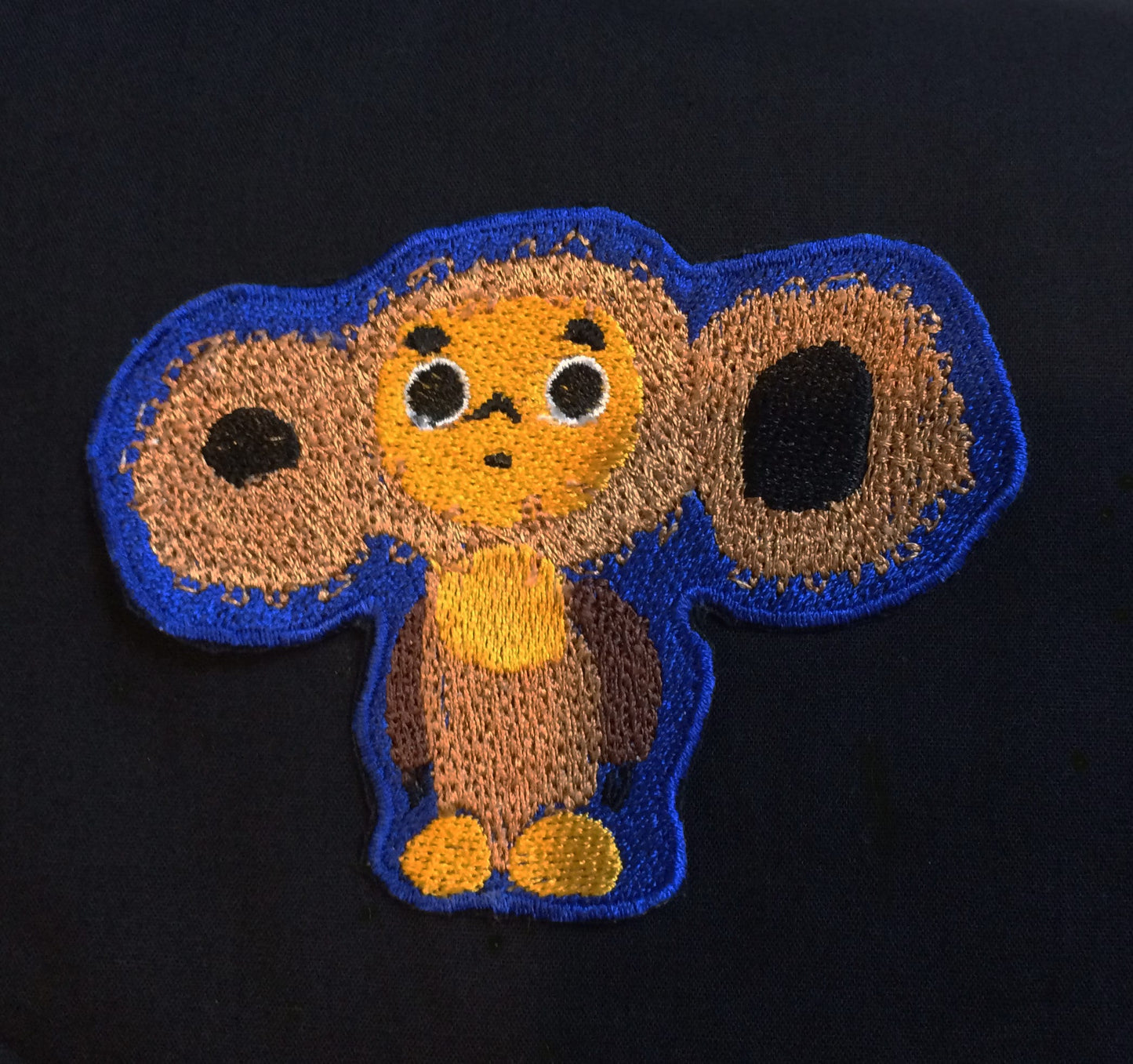 Cheburashka custom embroidered patch