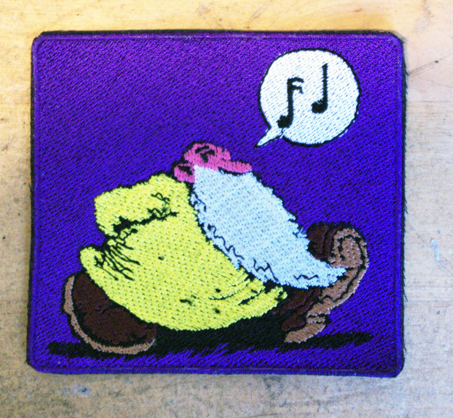 Big Mr Natural embroidered patch