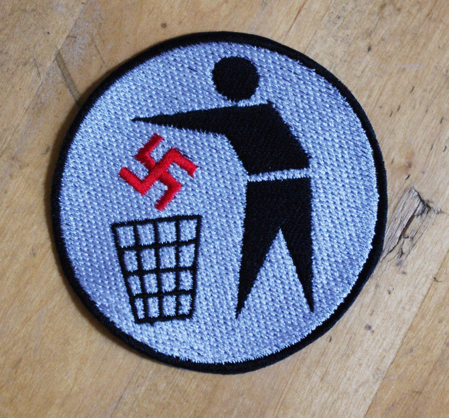 Anti fascist Antifa custom embroidered patch