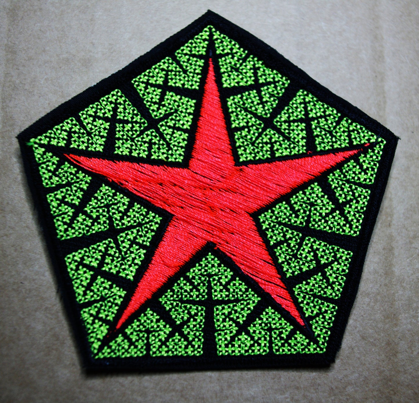 Cesaro Star custom UV fractal patch