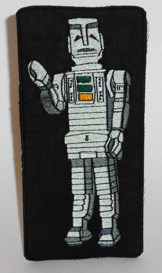BIG Marvin HHGTTG custom embroidered patch