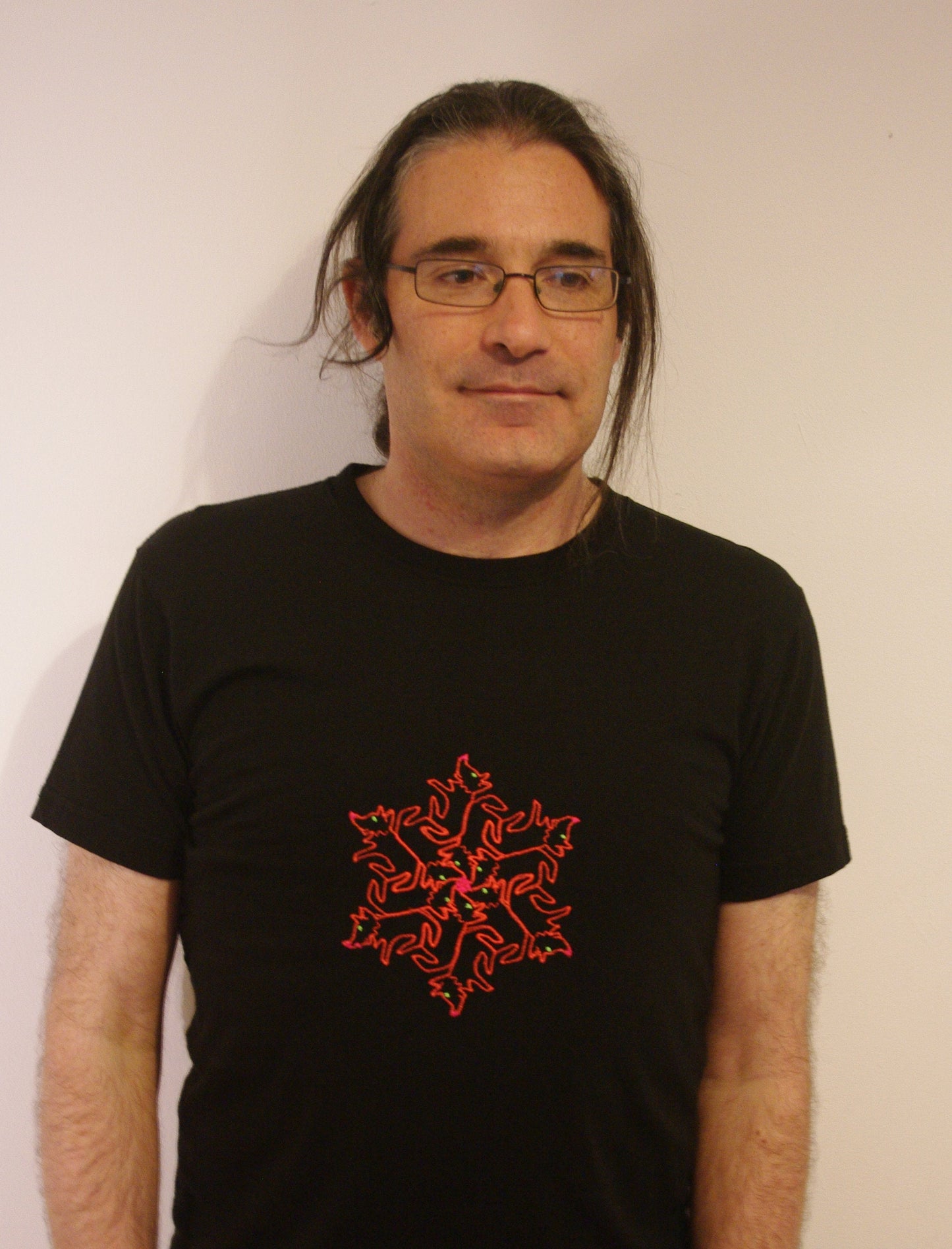 UV Tesselated Fox T-shirt 100% Cotton (Unisex)
