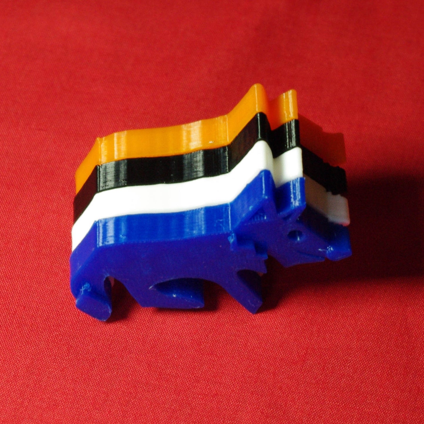 3d Printed Foxblocks - Tessellating stackable foxes! Can be used as fridge magnets. Fast dispatch. Free delivery in UK!