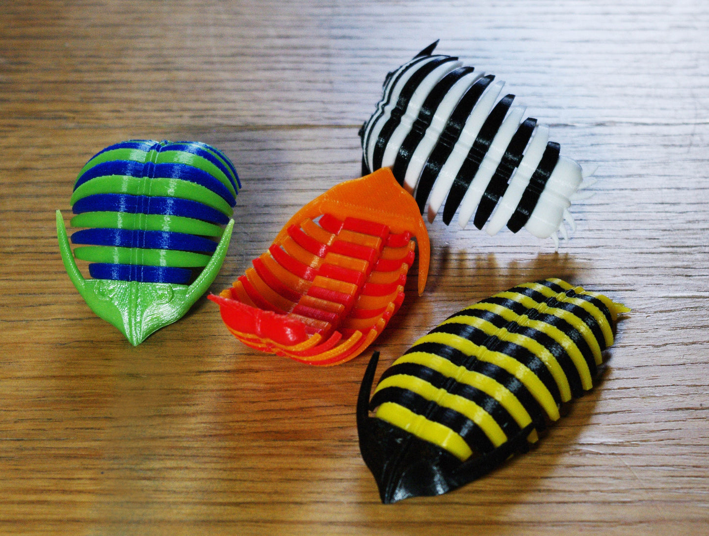 Trilobite 3d printed flexible prehistoric creature quick dispatch from UK seller!