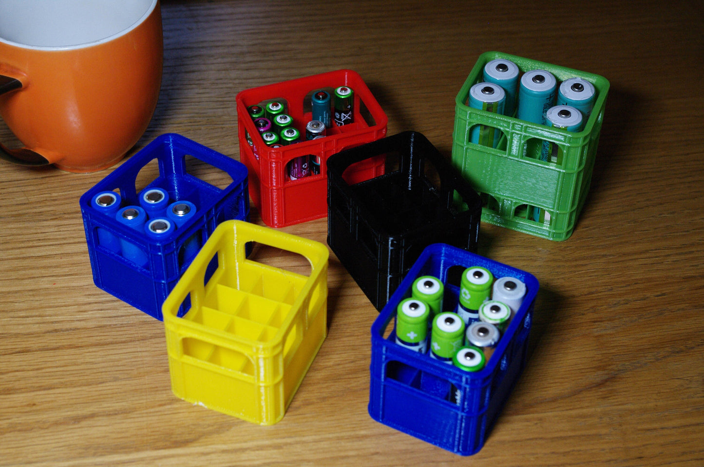 3d prited beer crate shaped battery holder! Quick dispatch. Free delivery in UK