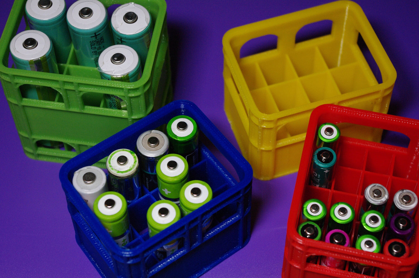 3d prited beer crate shaped battery holder! Quick dispatch. Free delivery in UK