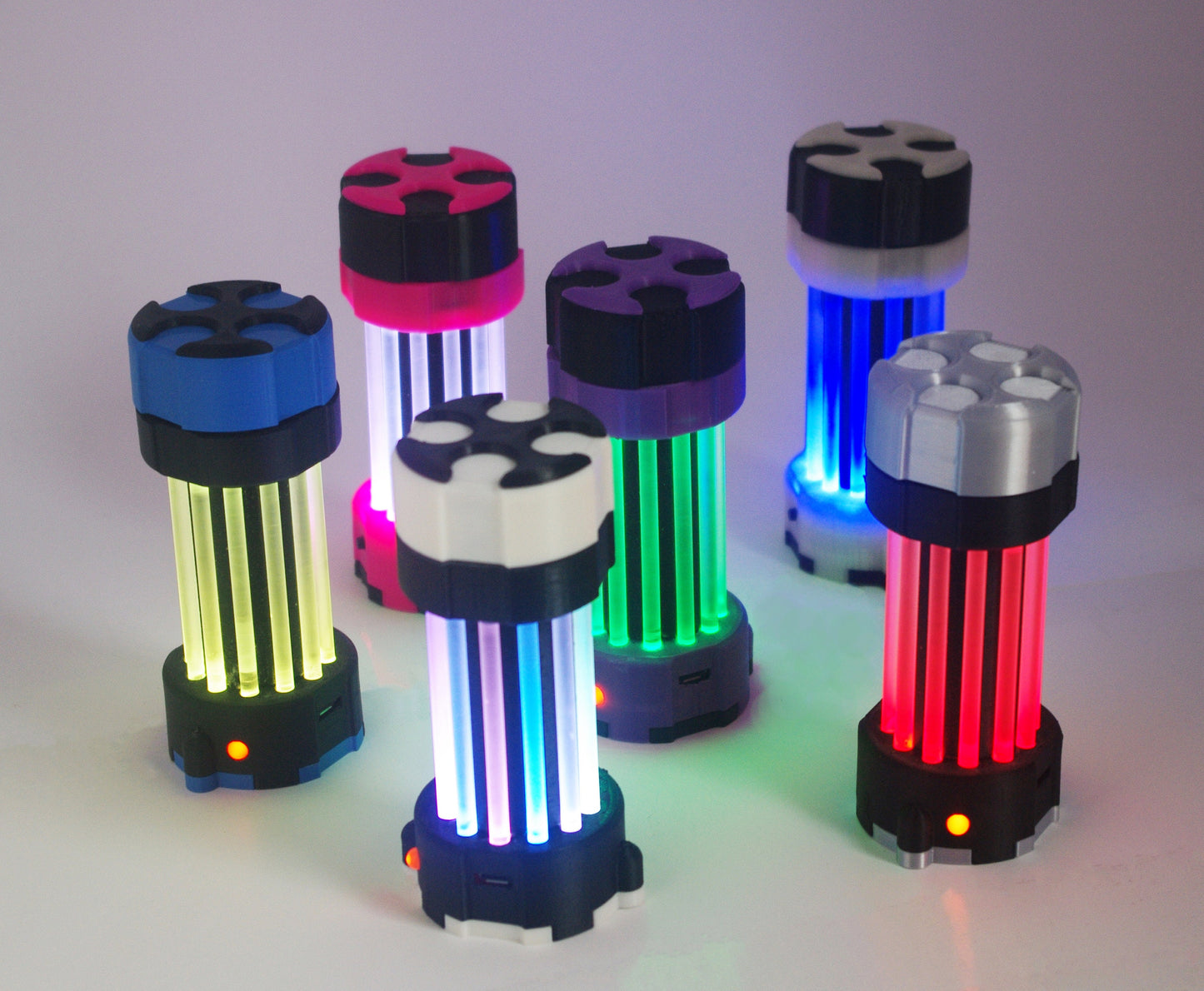 Warp Lamp - Unique Light Display Lamp, Fidget Toy and Rave Accessory, Original Alleykat Design, Made in Sheffield, Quick Dispatch!